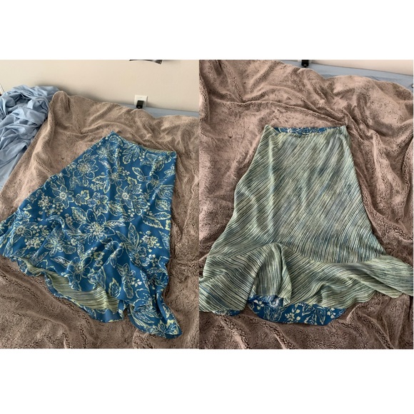 Vintage Dresses & Skirts - 🌺 REVERSIBLE 00s BEACHY EARTH SKIRT🌺